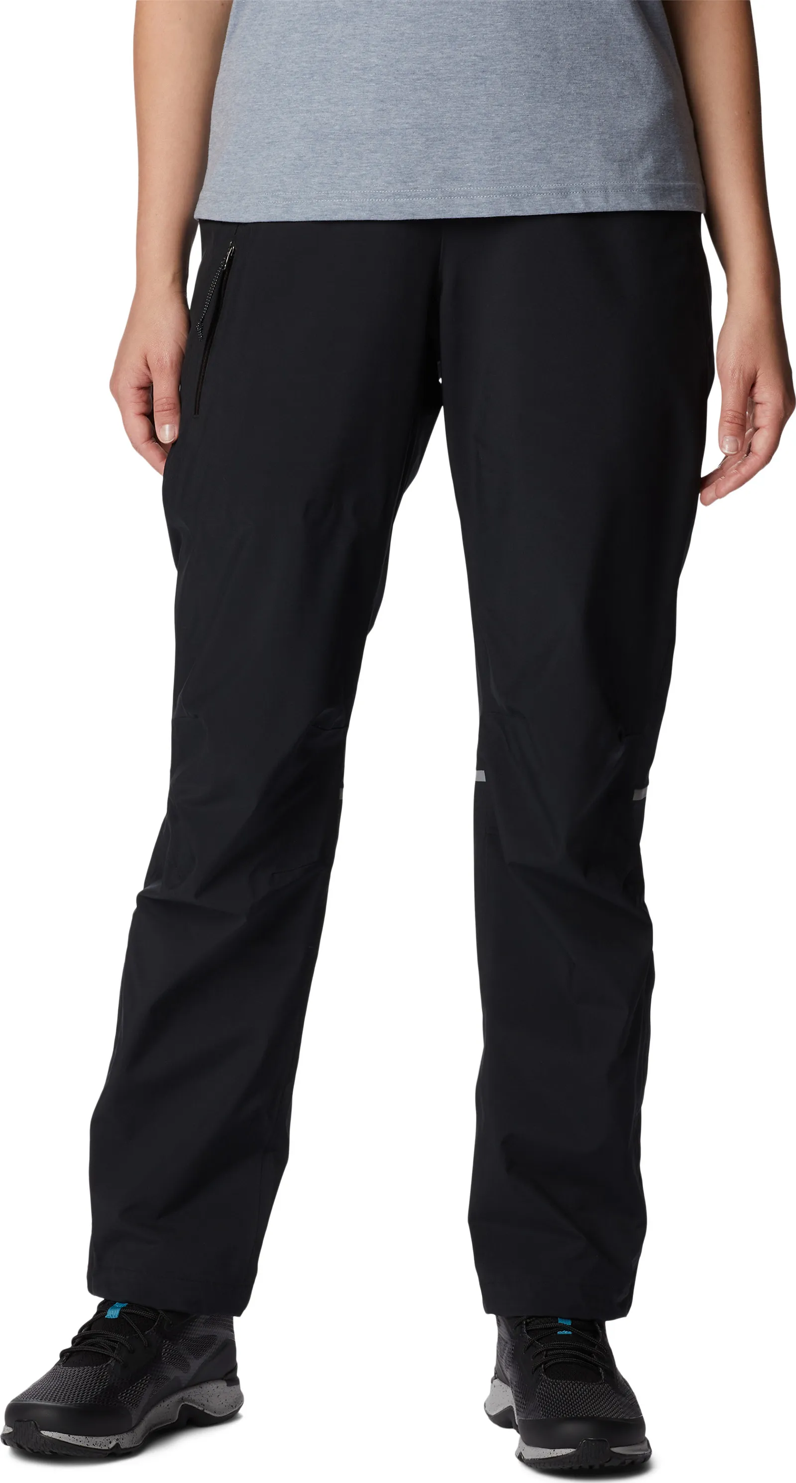 Columbia Women's Hazy Trail Rain Pant, Black Columbia Women's Hazy Trail Rain Pant, Black