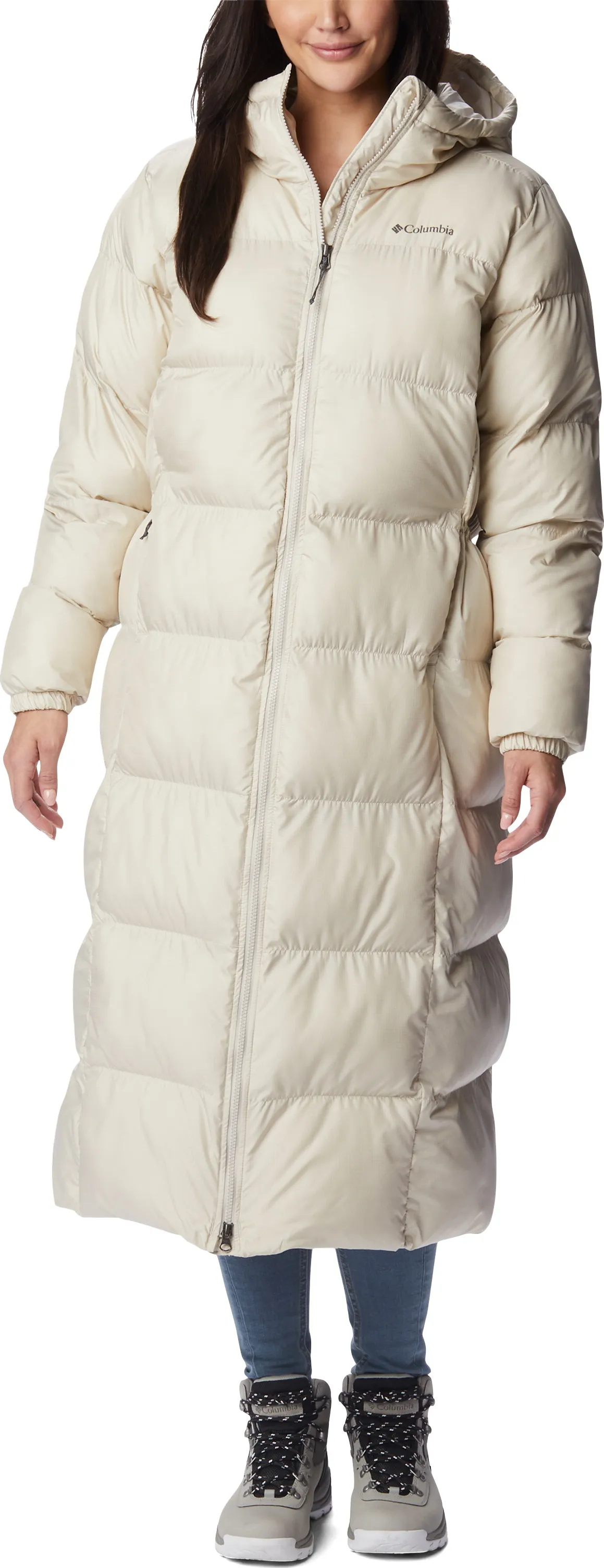 Columbia Women's Puffect Long Jacket, Dark Stone Columbia Women's Puffect Long Jacket, Dark Stone