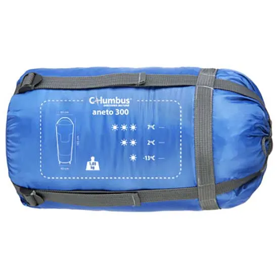 Columbus Aneto Juniorsovsäck, Blue / grey, Right Zipper