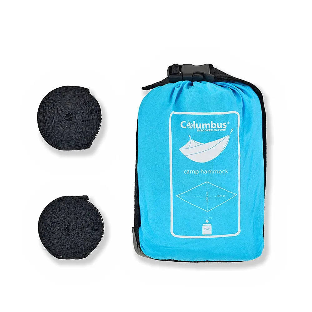 Columbus Camp Hängmatta, Blue, One Size