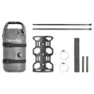 Columbus Dry 5l Ramväska, Grey, One Size