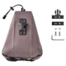 Columbus Dry Sadeltaske, Brown, One Size