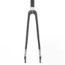 Columbus Futura Caliper Sl 1 1/8´´ Carbon 45 Mm Väggaffel, Black, 28"-700C, Rigid