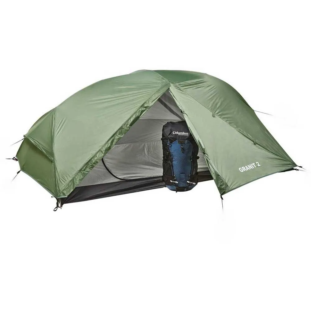 Columbus Granit 2 Ultralight Tält, Dark green, 2 Platser