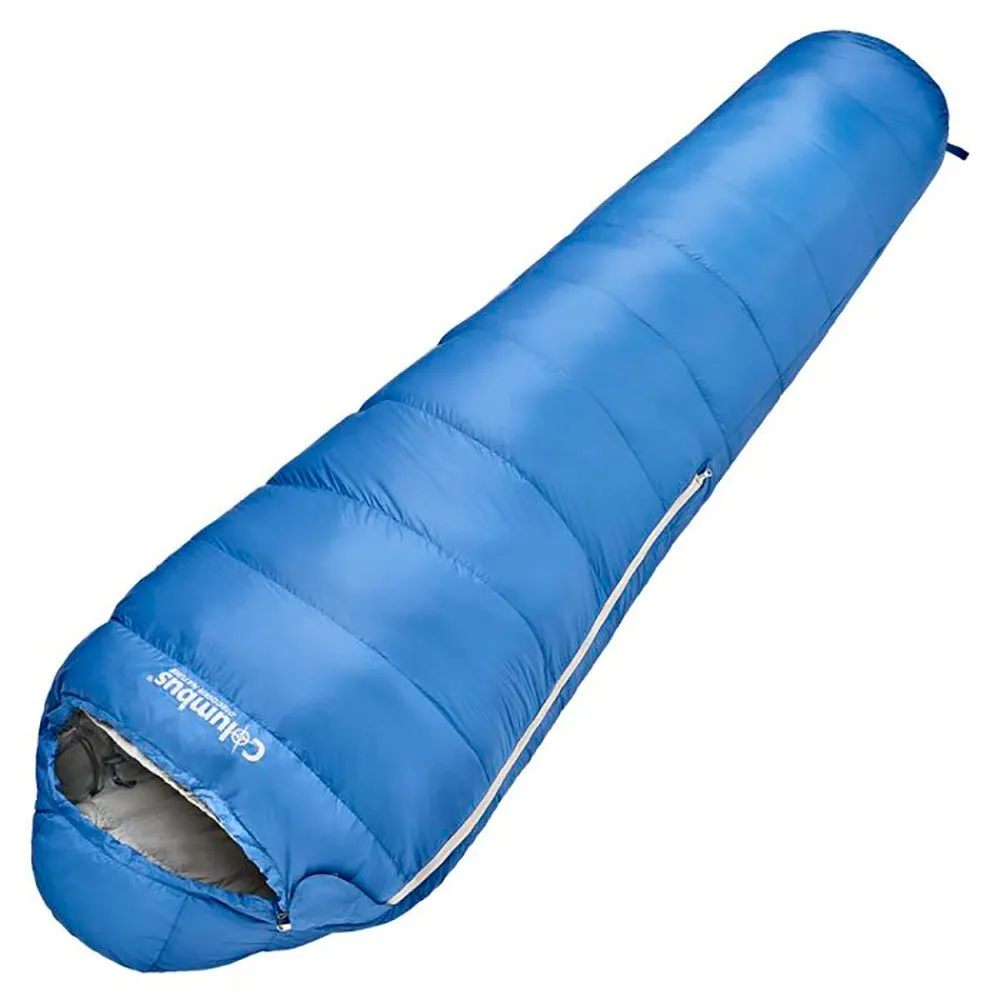 Columbus Pamir 200 Sovsäck, Blue / grey, Right Zipper