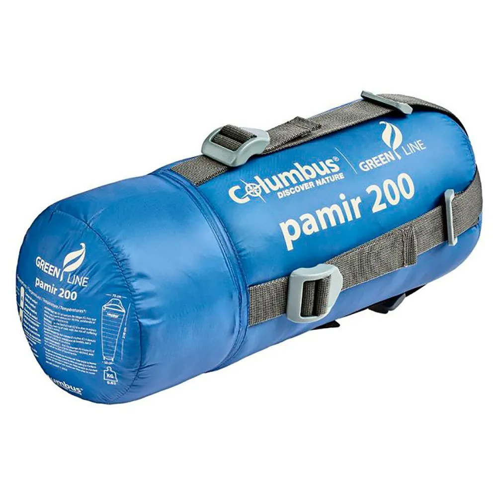 Columbus Pamir 200 Sovsäck, Blue / grey, Right Zipper