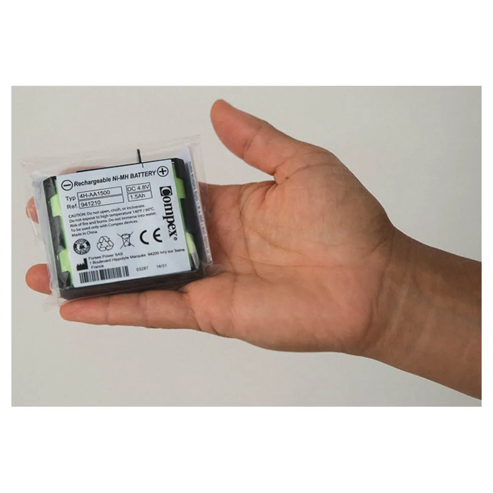 Compex 4-cells Batteri, White, One Size Compex 4-cells Batteri, White, One Size