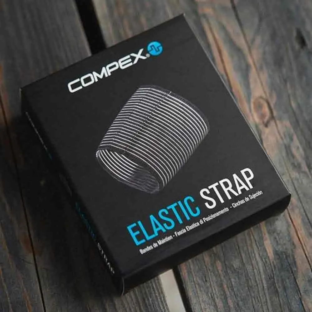 Compex Elastiska Band 4 Enheter, Black, One Size Compex Elastiska Band 4 Enheter, Black, One Size
