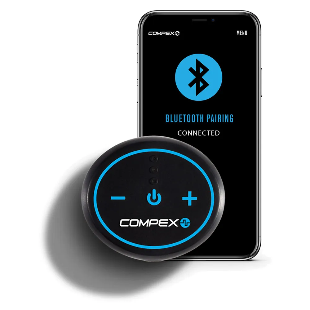 Compex Mini Trådlös Muskelstimulator Med Tens, Black, One Size