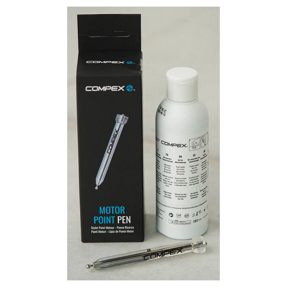 Compex Motorpunktspenna Och Gelpack, Black / white, One Size