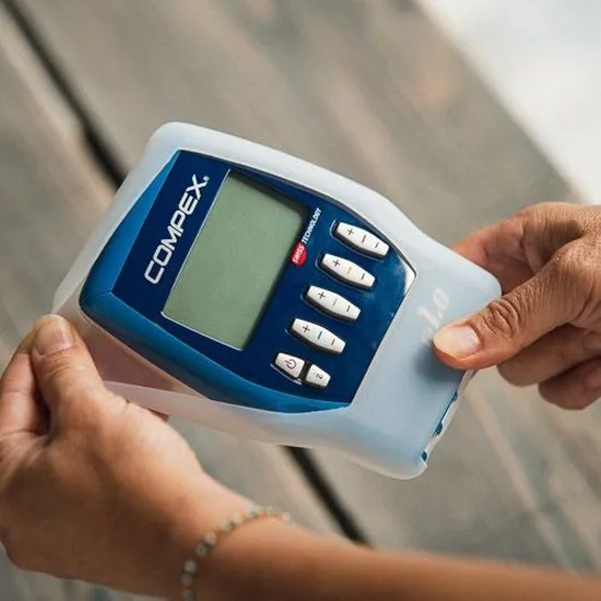 Compex Skyddsfodral För Trådbundna Enheter, White, One Size