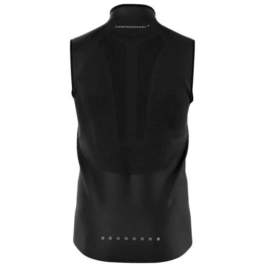 Compressport Am00166b Väst male, Black