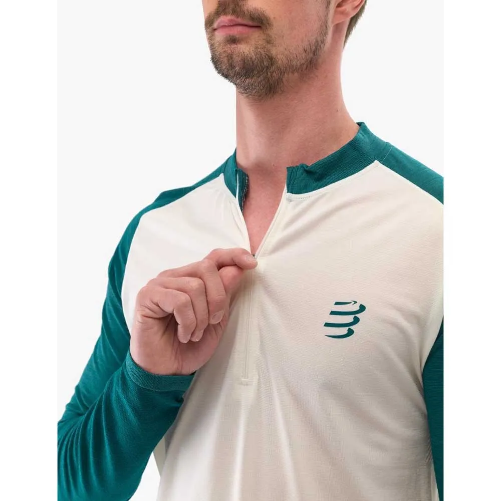 Compressport Atsm488 T-shirt Med Lång ärm male