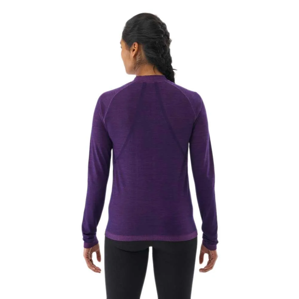 Compressport Atsw489 T-shirt Med Lång ärm female, Purple