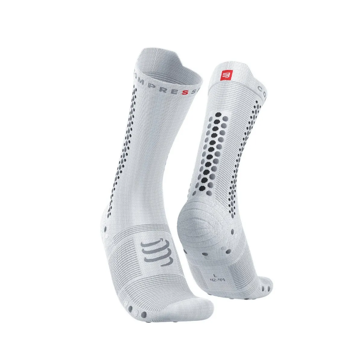 Compressport Pro Racing V4.0 Bike Socks, White