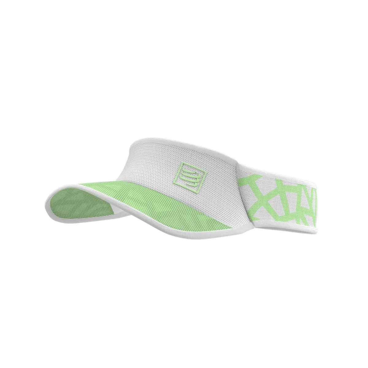 Compressport Spiderweb Ultralight Visor, White green