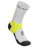 Compressport Sqtu355 Strumpor male, White / safe yellow