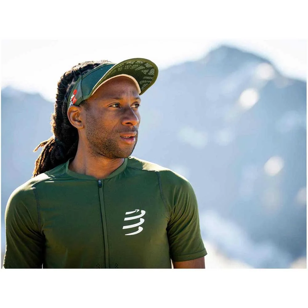 Compressport Sulvisor Visir male, Green / white