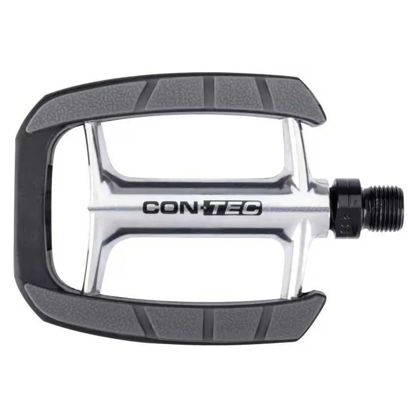 Con-Tec 1boot Cykelpedaler, Black / silver, One Size Con-Tec 1boot Cykelpedaler, Black / silver, One Size