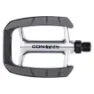 Con-Tec 1boot Cykelpedaler, Black / silver, One Size