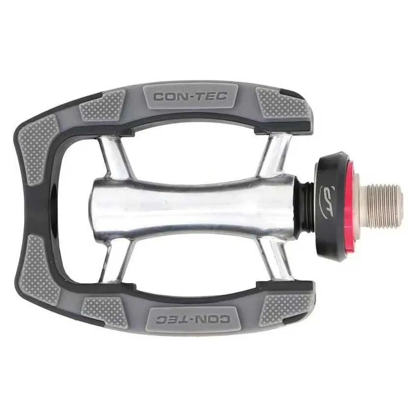 Con-Tec 1trip Qr Cykelpedaler, Black / silver, One Size Con-Tec 1trip Qr Cykelpedaler, Black / silver, One Size