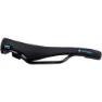 Con-Tec Aerobic Cykelsadel, Black / blue, One Size