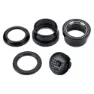 Con-Tec Ahs-70 A-head 1 1/8´´ 39.8 Mm Integrerat Styrlager, Black, One Size