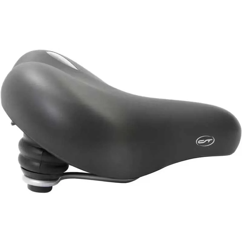 Con-Tec Anatomic Sumo+ Cykelsadel, Black, 242mm Con-Tec Anatomic Sumo+ Cykelsadel, Black, 242mm