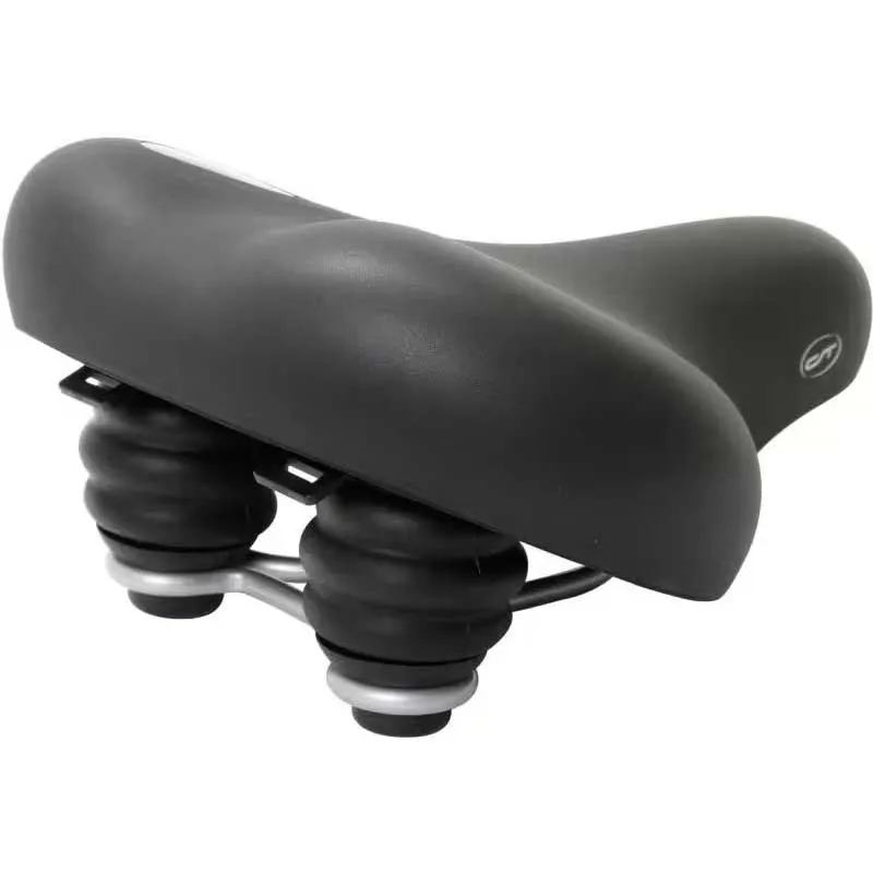 Con-Tec Anatomic Sumo+ Cykelsadel, Black, 242mm Con-Tec Anatomic Sumo+ Cykelsadel, Black, 242mm