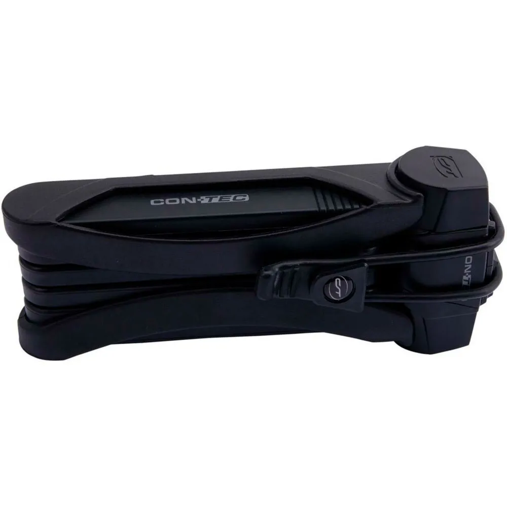 Con-Tec Anti-theft Device Sherlock Hopfällbart Lås, Black, One Size