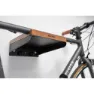 Con-Tec Bikeart Shelf Väggmonterat Cykelställ, Black / walnut, One Size