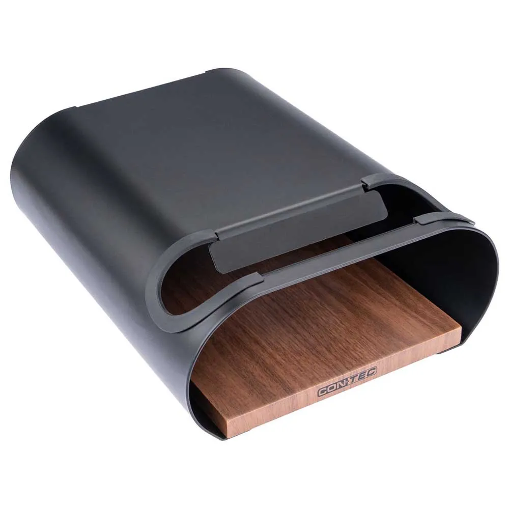 Con-Tec Bikeart Tube Väggmonterat Cykelställ, Black / walnut, One Size