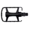 Con-Tec Blacktop Cykelpedaler, Black / silver, One Size
