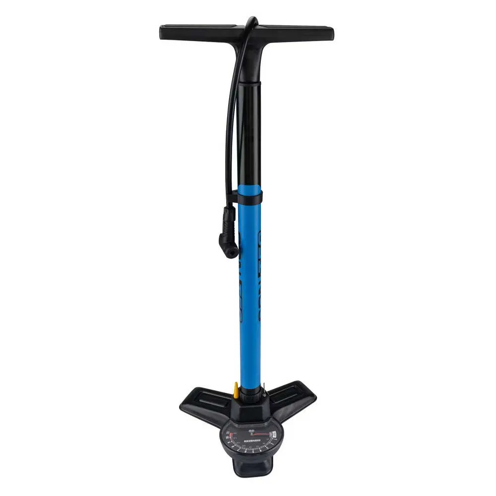 Con-Tec Boost Cykelpump, Black / blue, 160psi