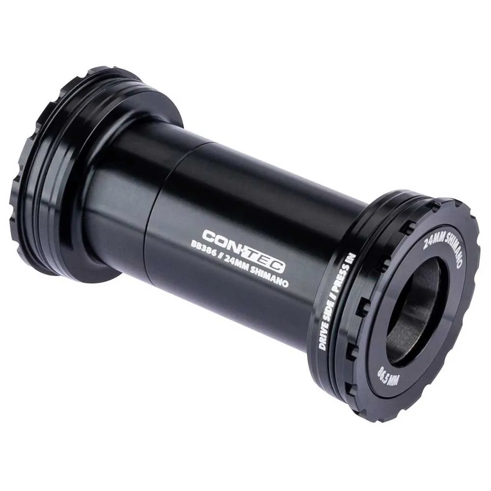 Con-Tec Boxfit Bb386-24 Shimano Vevlager, Black, 68/73mm