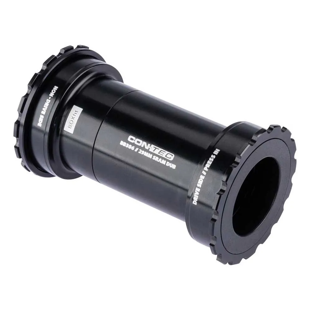 Con-Tec Boxfit Bb386-29 Sram Dub Bb386-29 Vevlager, Black, 68/73mm Con-Tec Boxfit Bb386-29 Sram Dub Bb386-29 Vevlager, Black, 68/73mm