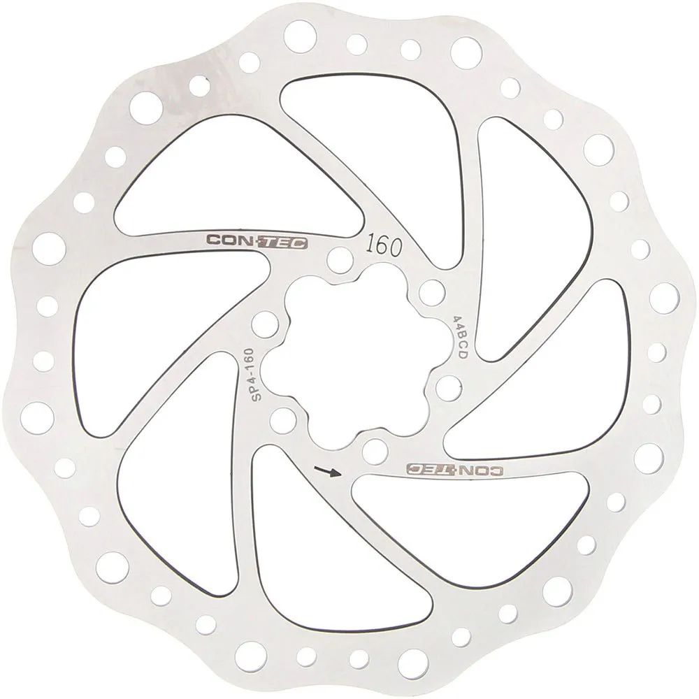 Con-Tec Cdr-1 6b Bromsskiva, Silver, 203mm