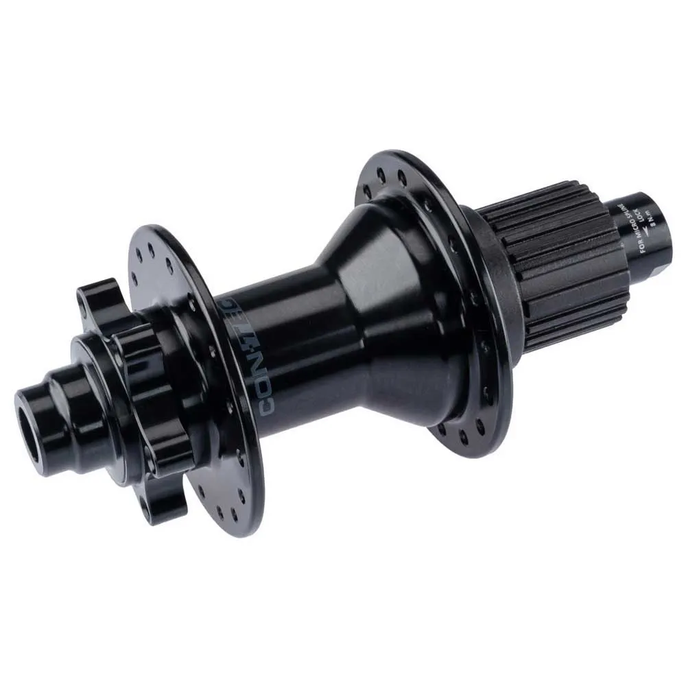 Con-Tec Core 6b Disc Shimano Micro Spline Baknav, Black, 32H, 12 x 142mm