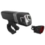 Con-Tec Dlux Micro 120 Cykellampset, Black, 290 Lumens