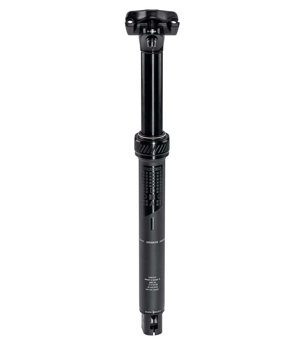 Con-Tec Drop-a-gogo Ii 80 Mm Dropperstolpe, Black, 255-335mm, 27.2mm Con-Tec Drop-a-gogo Ii 80 Mm Dropperstolpe, Black, 255-335mm, 27.2mm
