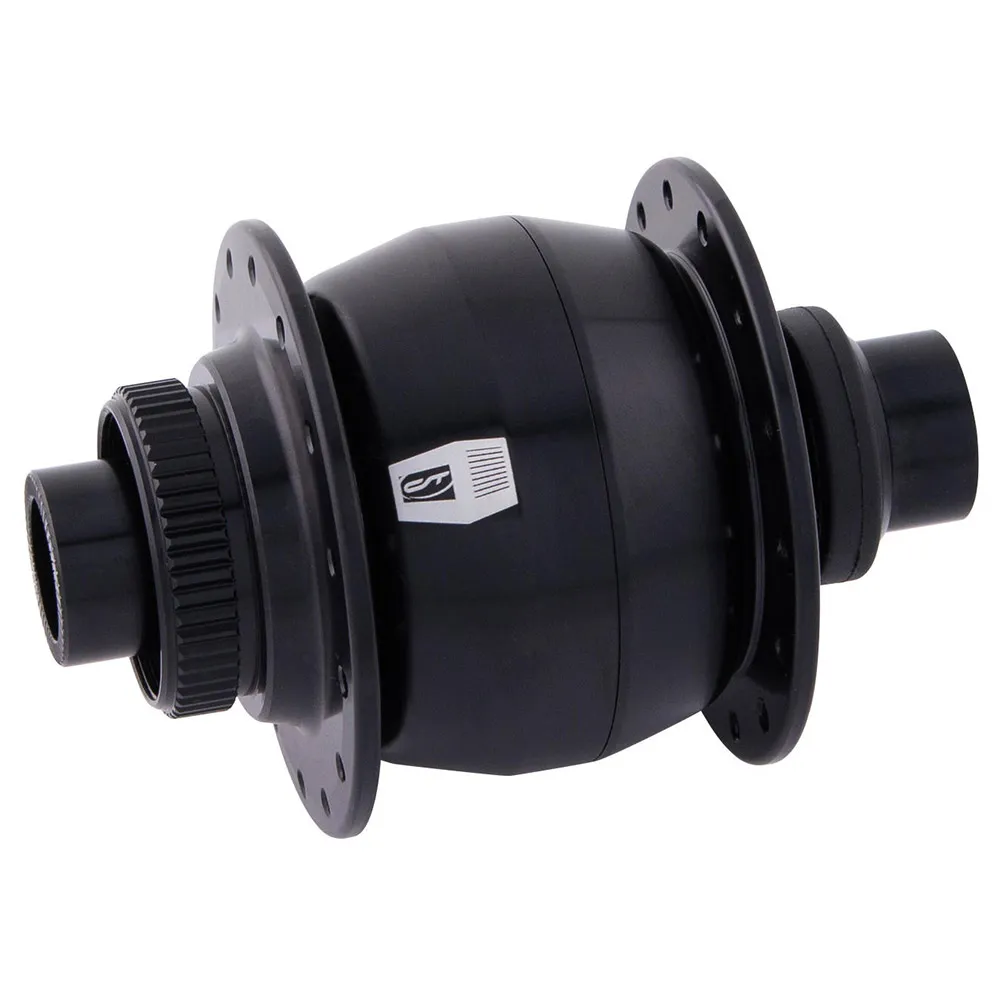 Con-Tec Dynamo Powerhouse Hub 1+ Framnav, Black, 28H, 100mm