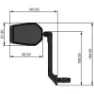 Con-Tec E-view Evo Backspegel