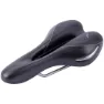 Con-Tec Elliptic+ Cykelsadel, Black / silver, 160mm