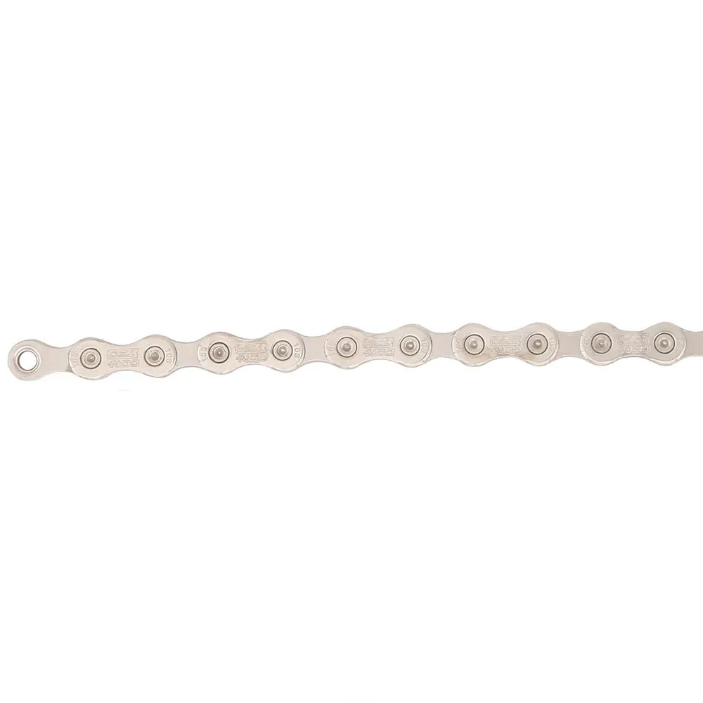 Con-Tec Enhanced Ed10 Kedja, Silver, 136 Links, 10s