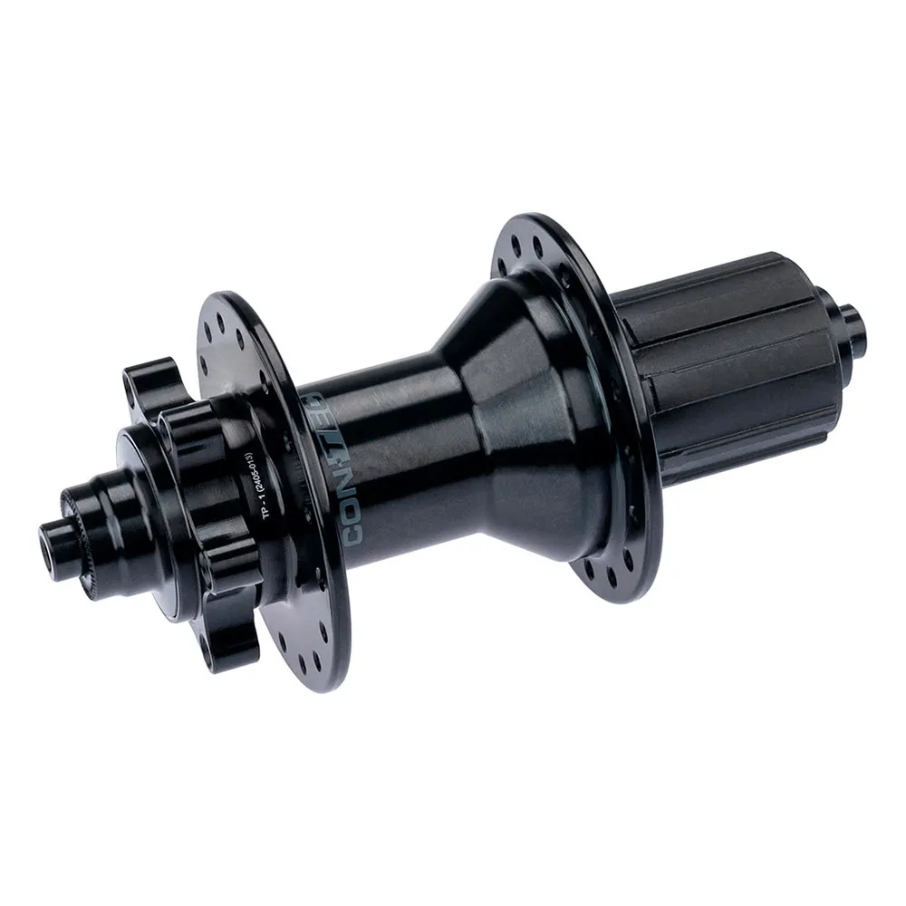 Con-Tec Eroq Db 12s Shimano Microspline Baknav, Black, 32H, 141mm Con-Tec Eroq Db 12s Shimano Microspline Baknav, Black, 32H, 141mm