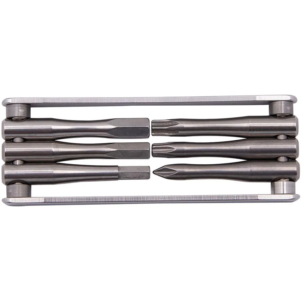 Con-Tec Fold 6 Multiverktyg, Silver, One Size Con-Tec Fold 6 Multiverktyg, Silver, One Size