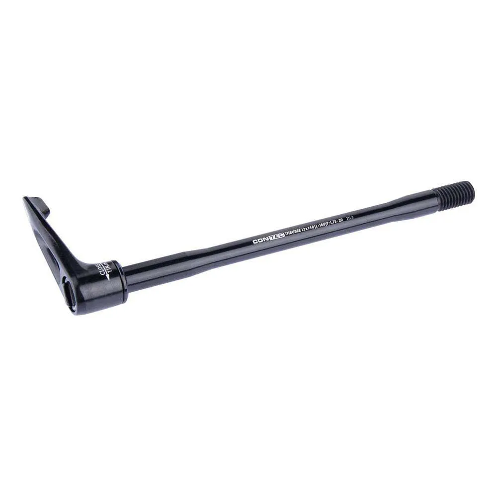 Con-Tec Genomgående Axel, Black, 12 x 142mm