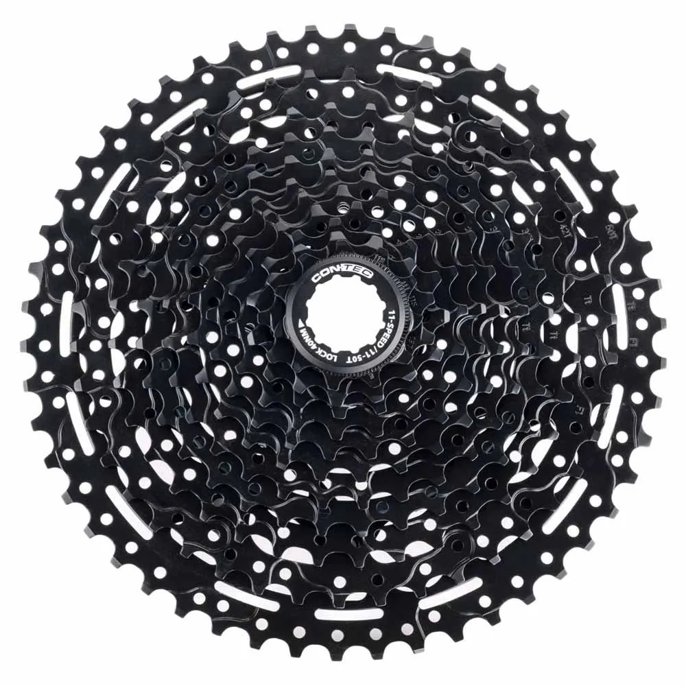 Con-Tec Grad Ht Kassett, Black, 11s, 11-50t
