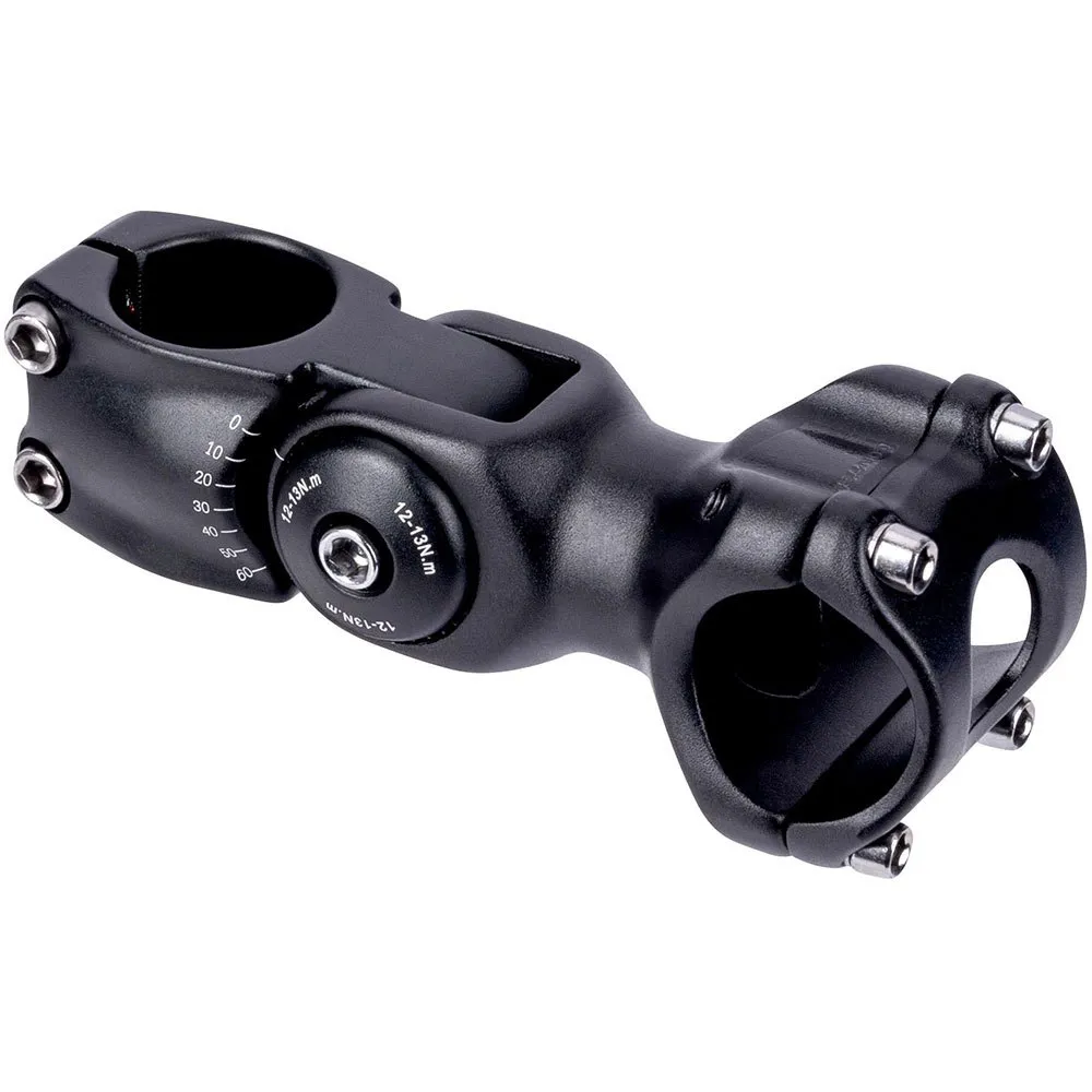 Con-Tec Lida 25.4 Mm Cykelstyrstam, Black, 90mm, 0º/+60º