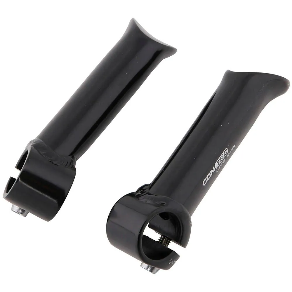 Con-Tec Lite Bar Styreändar, Black, One Size